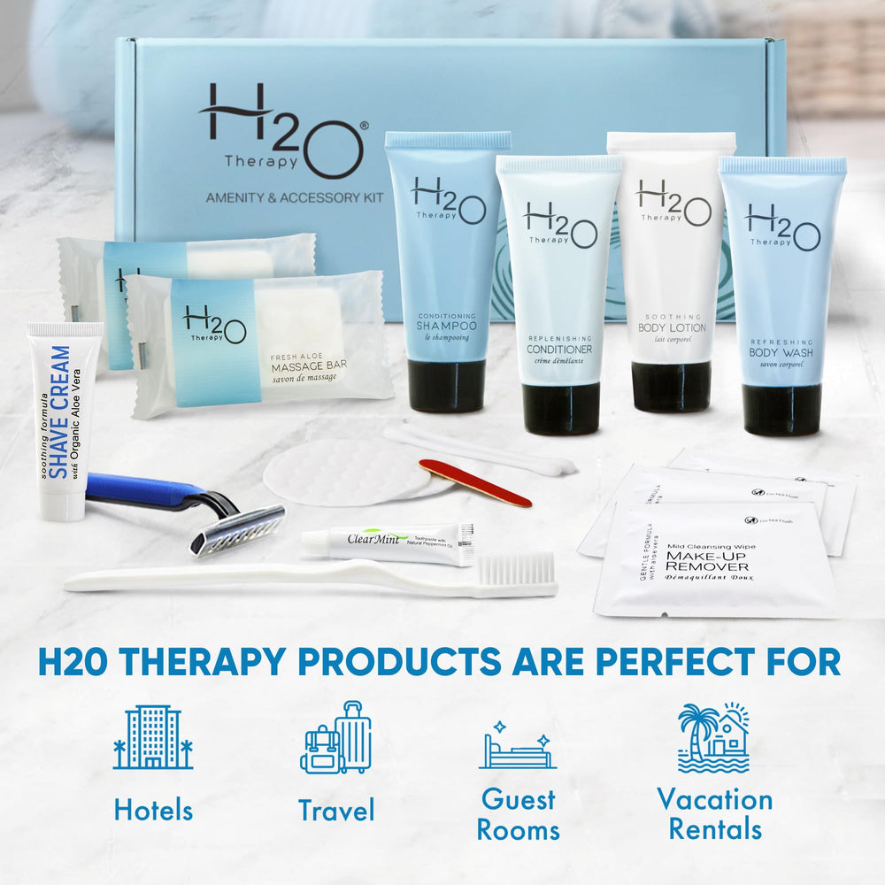 H2O Therapy conditioner travel-size bottle for gentle detangling