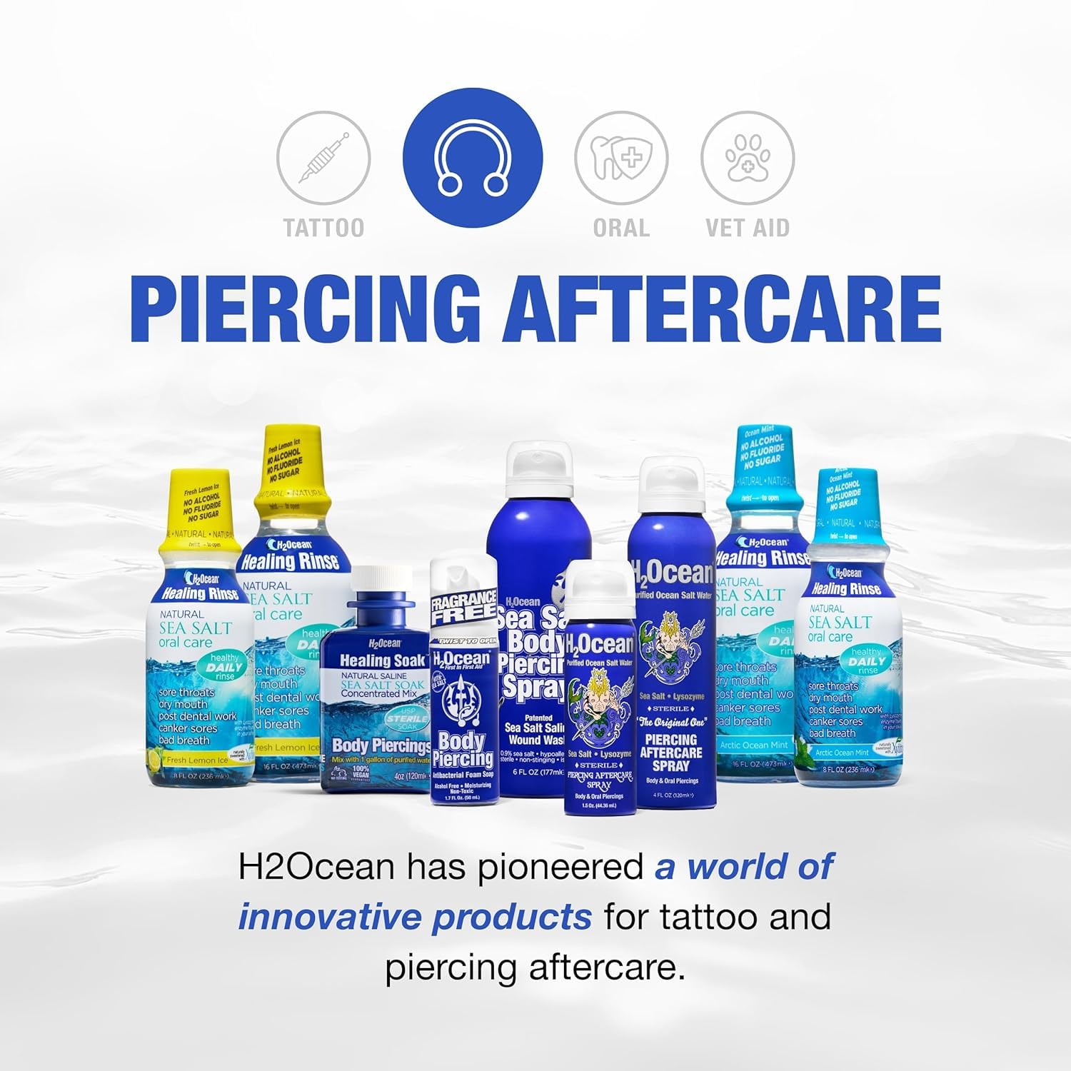 H2Ocean Made in USA seal indicating quality
