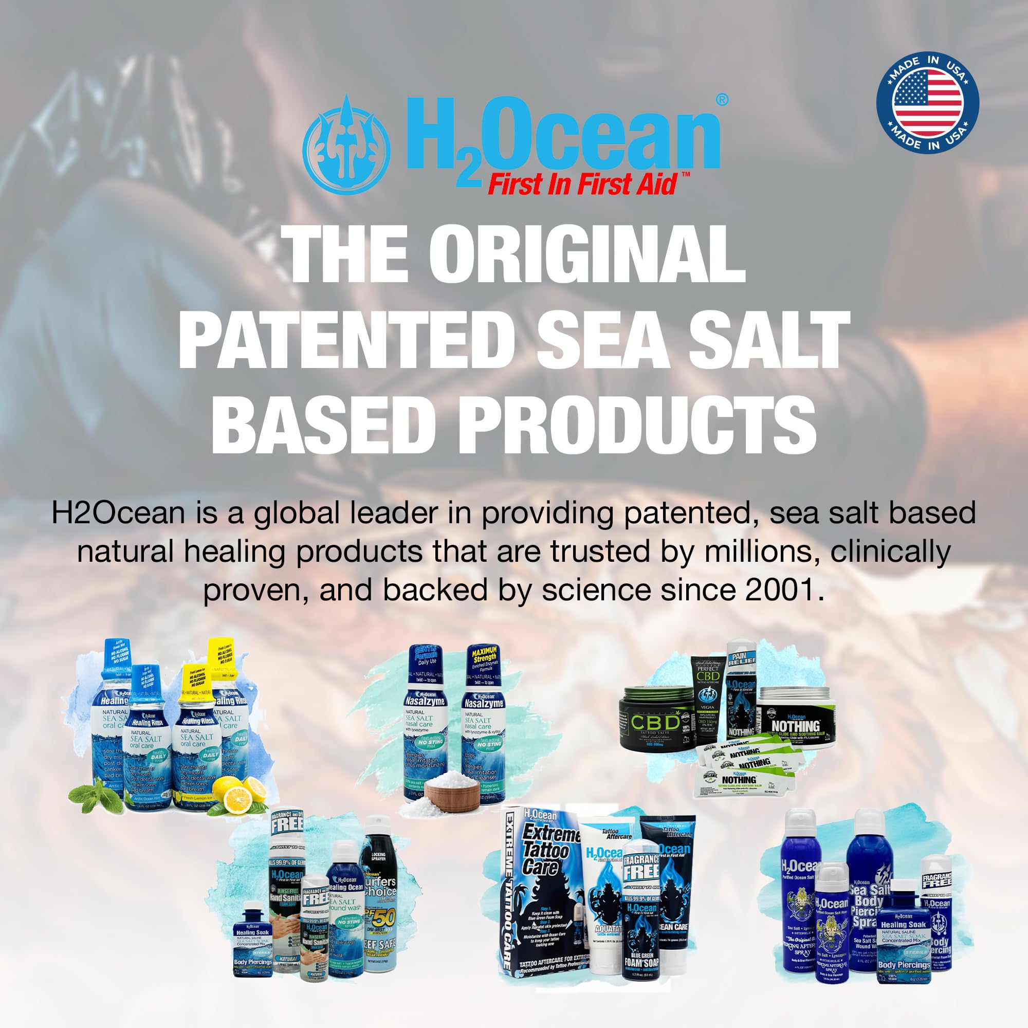 H2Ocean Aquatat close-up shows gel-like ointment texture for tattoo area.