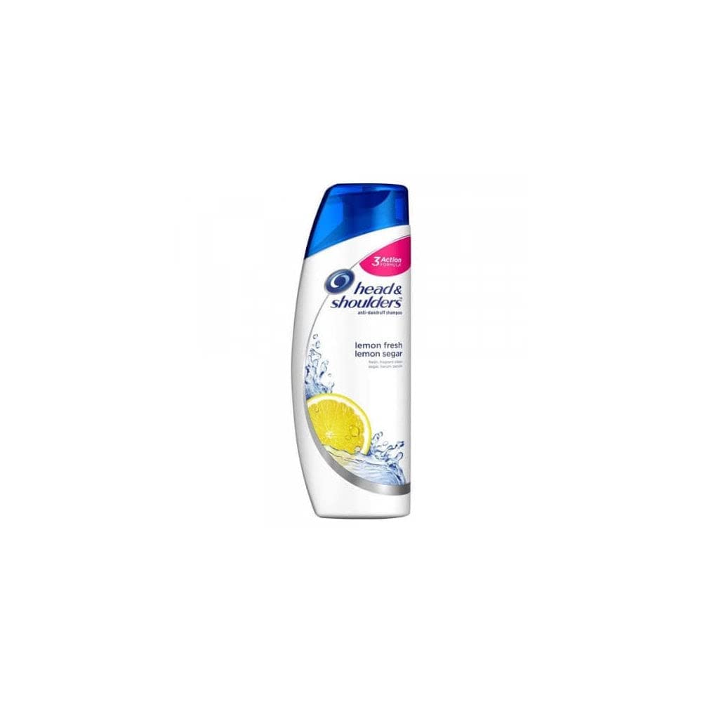 H&S Citrus Fresh shampoo bottle for daily cleansing with a refreshing citrus scent.