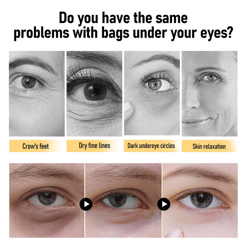 HACIRFE Elegacell applied to the eye area for a refreshed look.