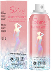 Hacjkaz Glint-Rainbow glitter spray bottle for festival glow on skin and hair