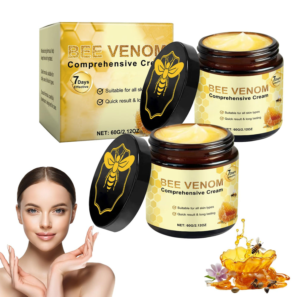 Hadaclub Bee Venom Comprehensive Cream tube close-up for nourished, firmer-looking skin
