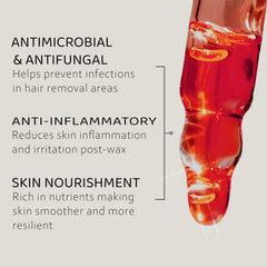 Hadirose Red Saad Oil content jar highlighting rich reddish-brown color