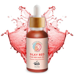 Hadirose Silky Red oil pour showing concentrated Red Saad Oil for hair care
