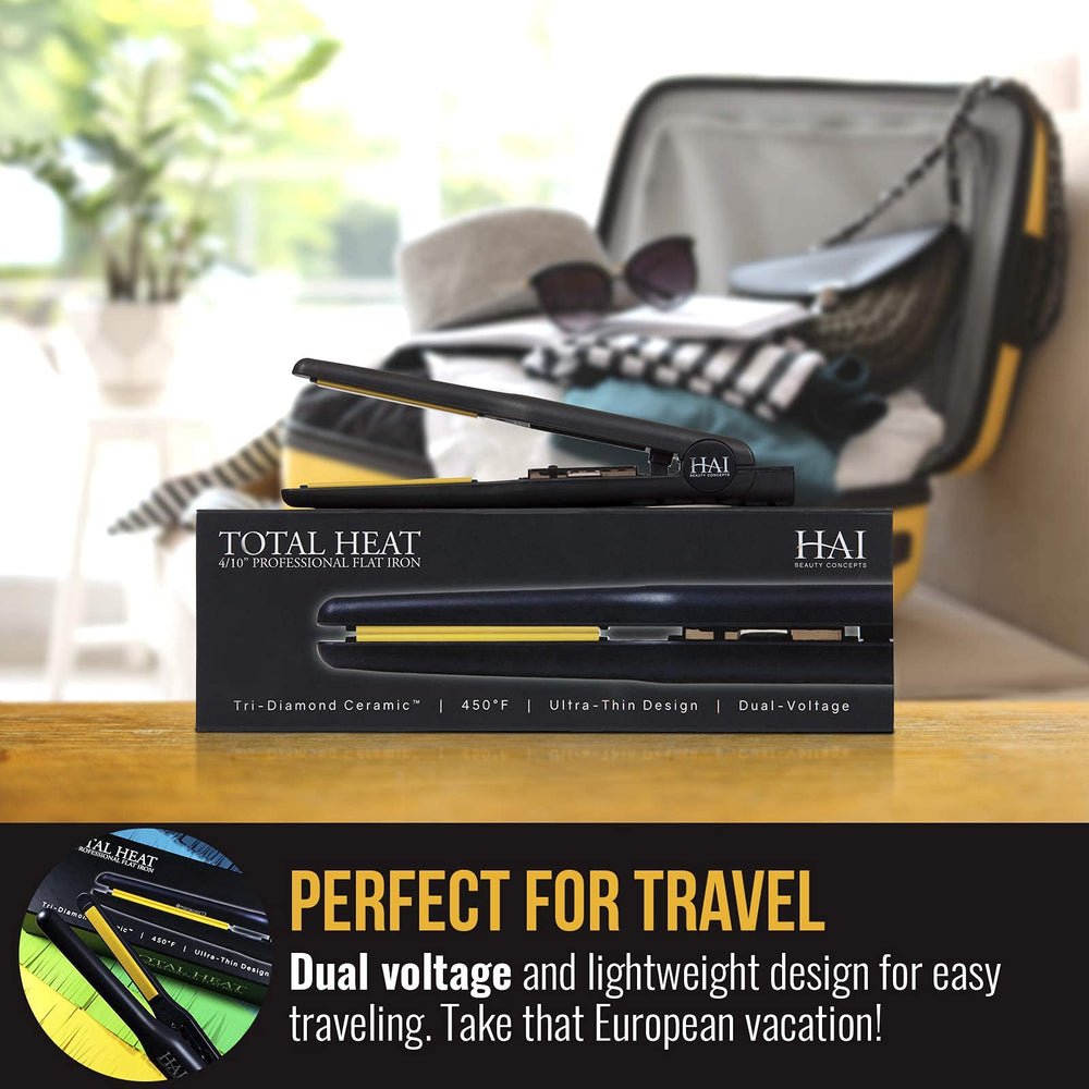 HAI Convertable iron on thick textured hair offers frizz control potential