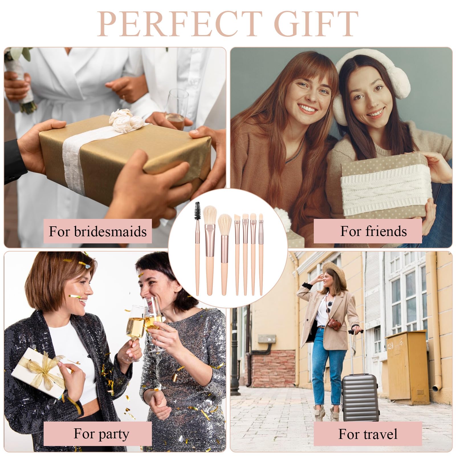 HaiFafafaing lip and concealer brush for detailed touch ups