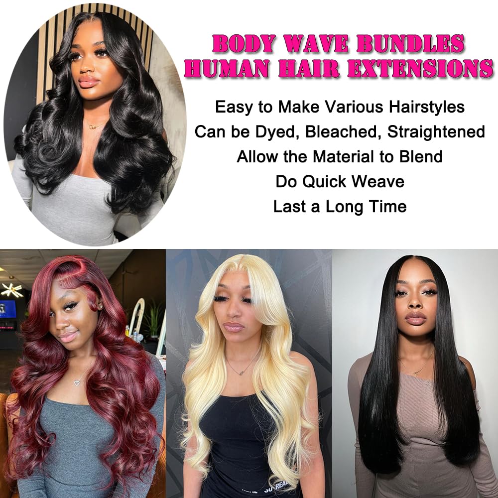 Hailriss 12A hair bundles four-bundle set for full-head installation
