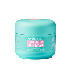 HAIR BURST hydrating mask with avocado oil for deep nourishment and shine.