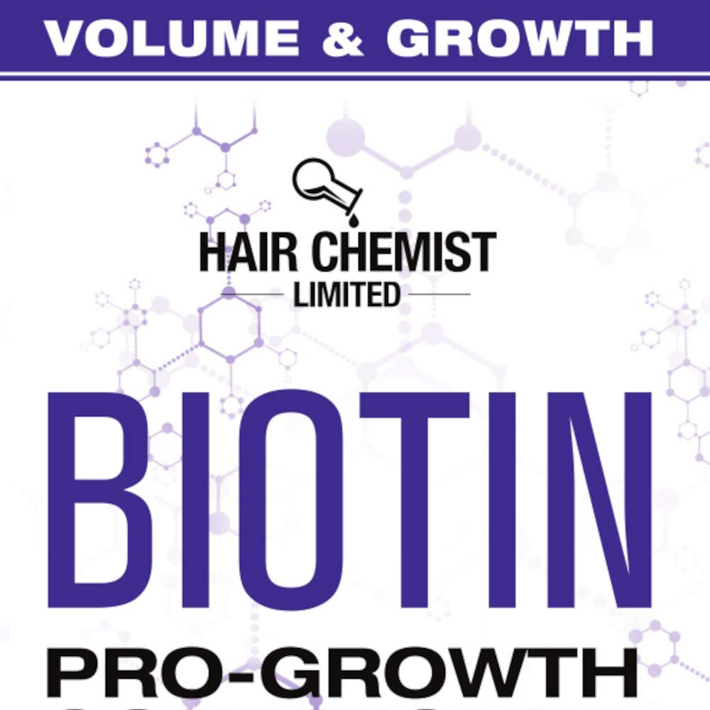 Hair Chemist Biotin Pro-Growth oil dropper for quick scalp care absorption