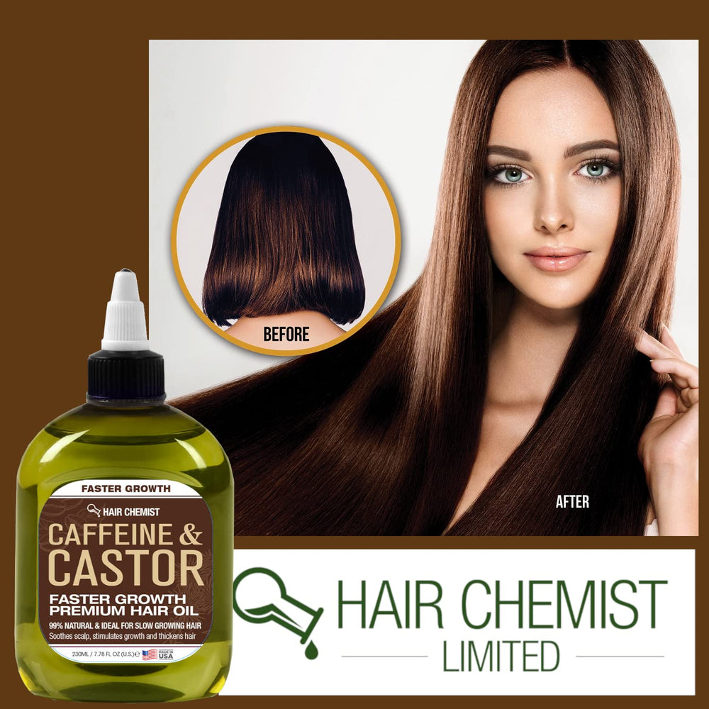 Castor oil glow from Hair Chemist for conditioning and shine