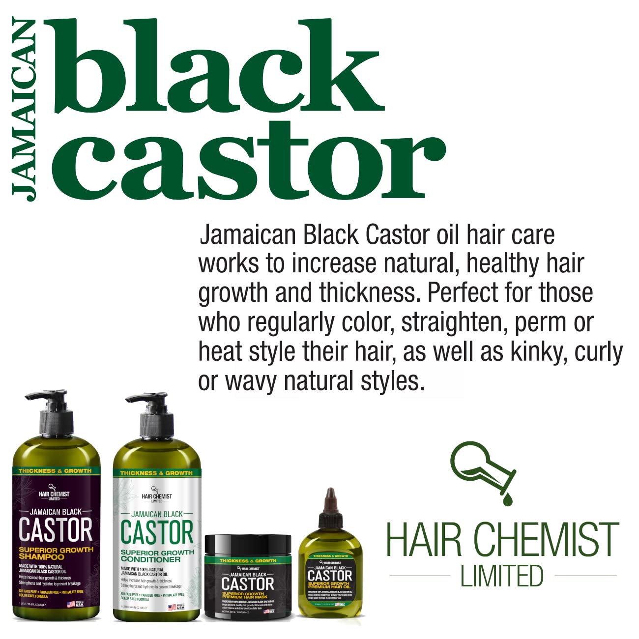 Hair Chemist collection box displays the two-piece growth care duo.