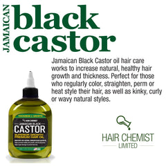 Hair Chemist Jamaican Black Castor Oil pour-and-apply shot for easy daily use