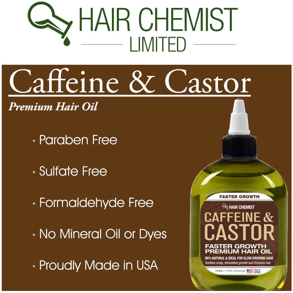 Hair Chemist oil application on hair strand for hydration and smoothness
