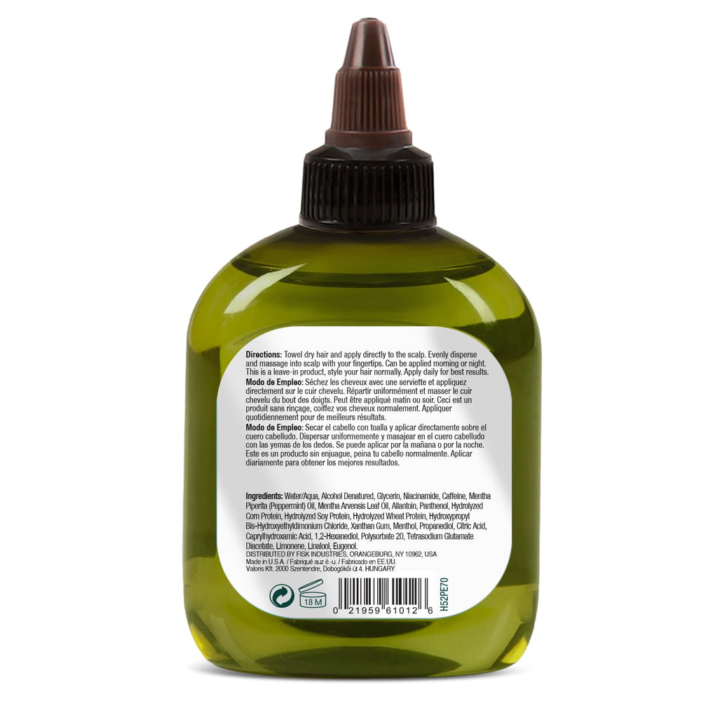 Hair Chemist scalp stimulator application tip showing easy, mess-free use
