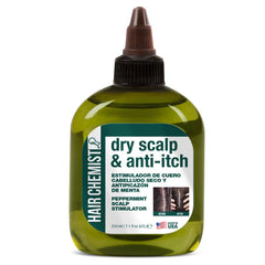 Hair Chemist peppermint scalp stimulator bottle with cooling relief for dry scalp