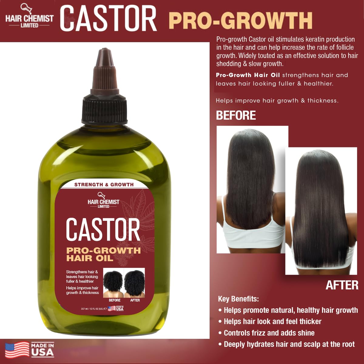 Hair Chemist Pro-Growth dropper application demonstrates precise dosing for targeted care