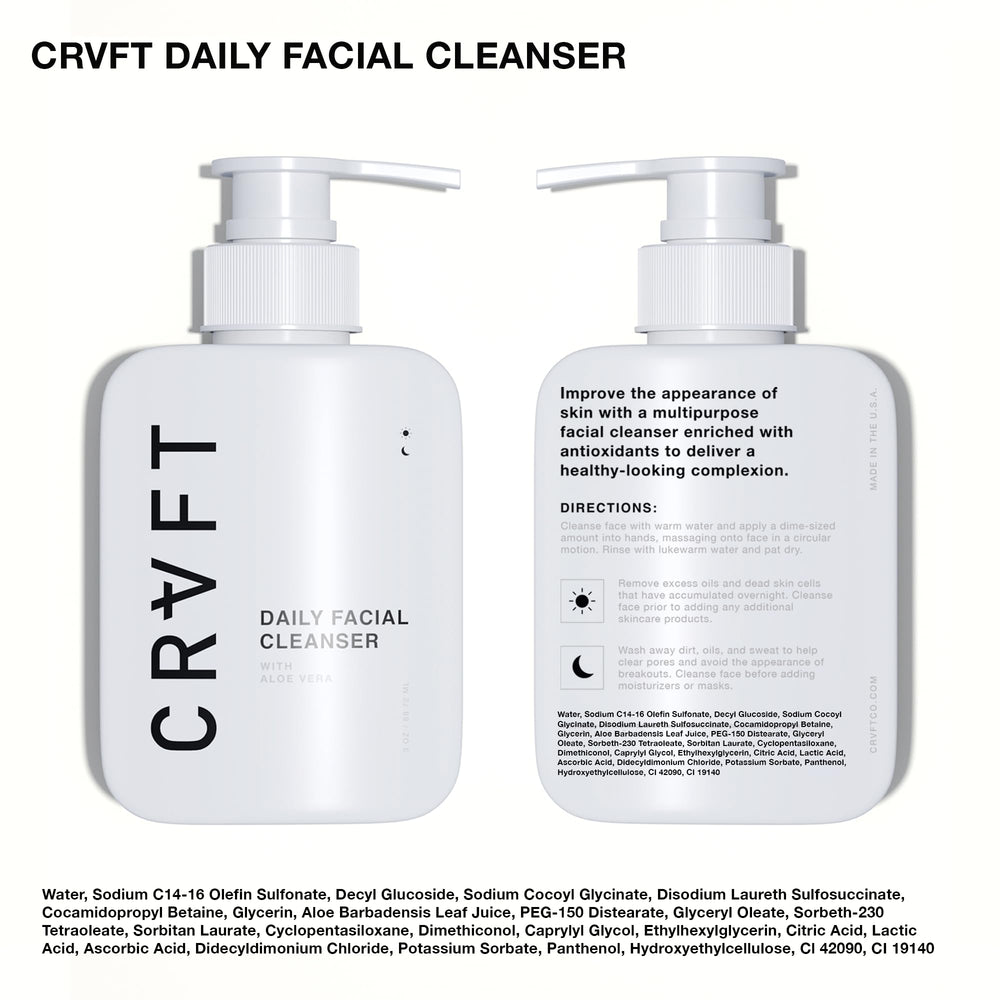 Hair Craft Co. CRVFT Aloe Vera soothing leaf against skin comfort