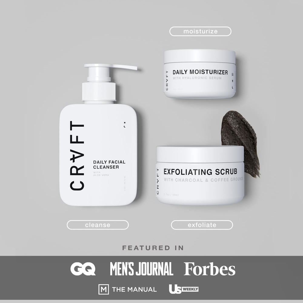Hair Craft Co. CRVFT Charcoal Exfoliating Scrub texture for deeper clean and brightness