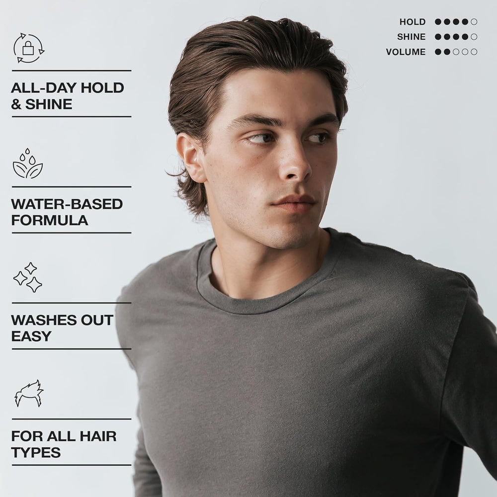 Hair Craft Co CRVFT Pomade jar lid showing easy access for styling