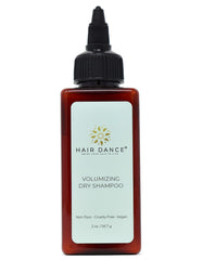 Hair Dance lavender dry shampoo bottle ready for quick refresh between washes