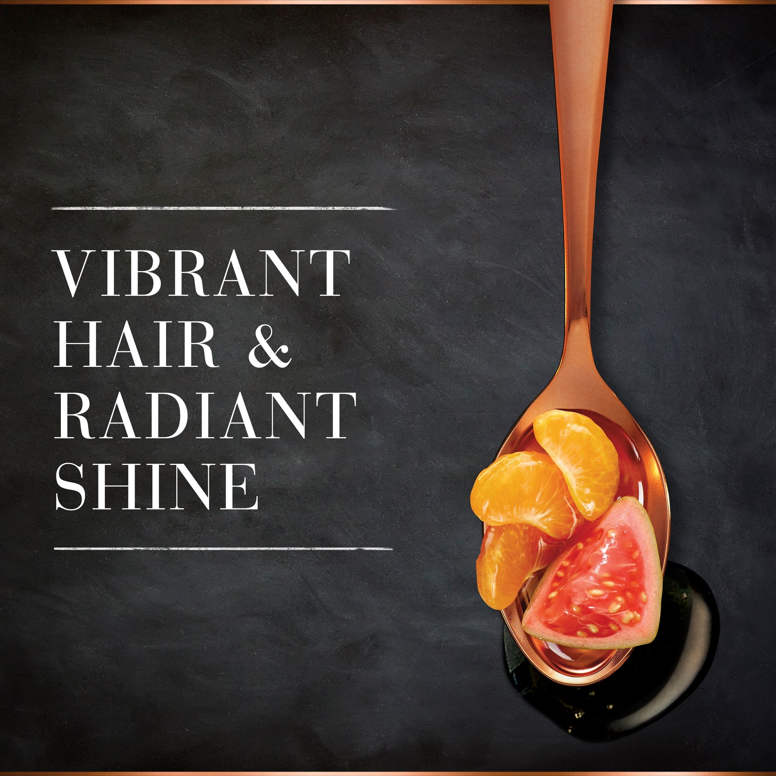 Hair Food color protection after use adds vibrant shine