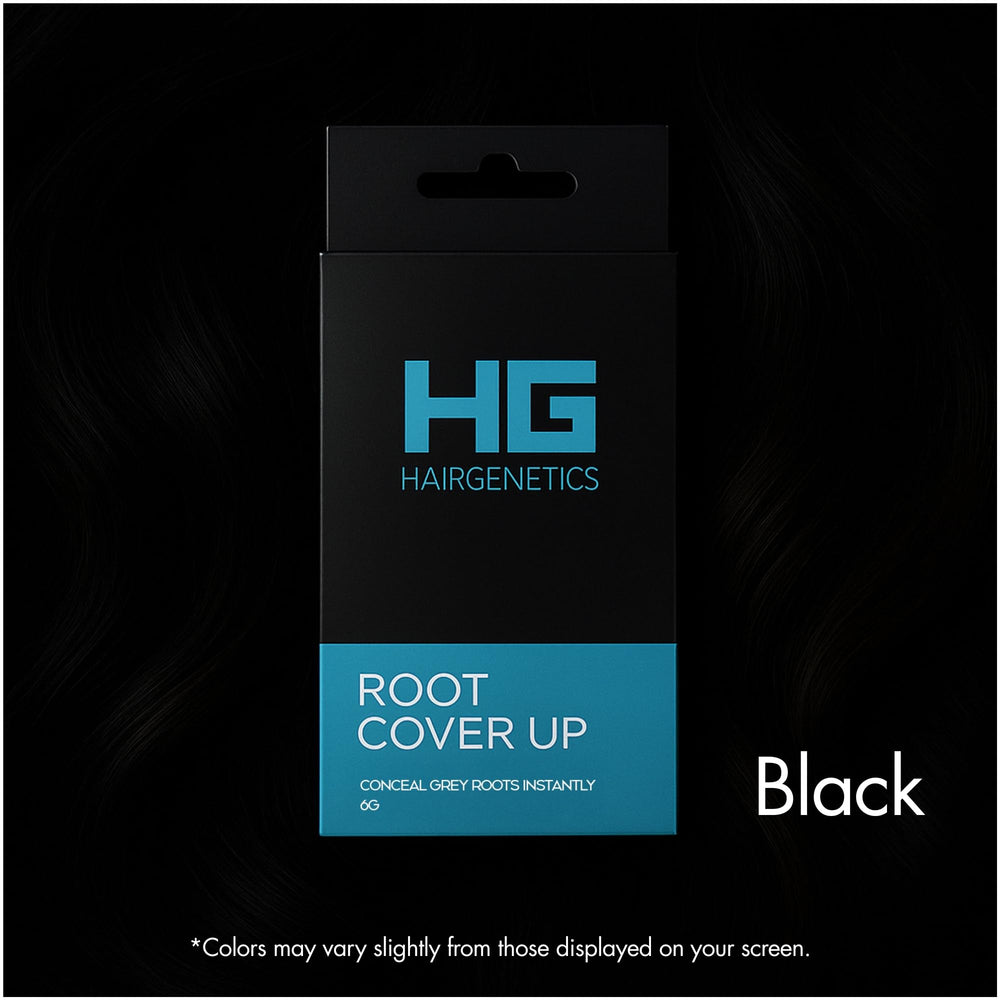 Hair Genetics double-ended brush for precise root application and even distribution