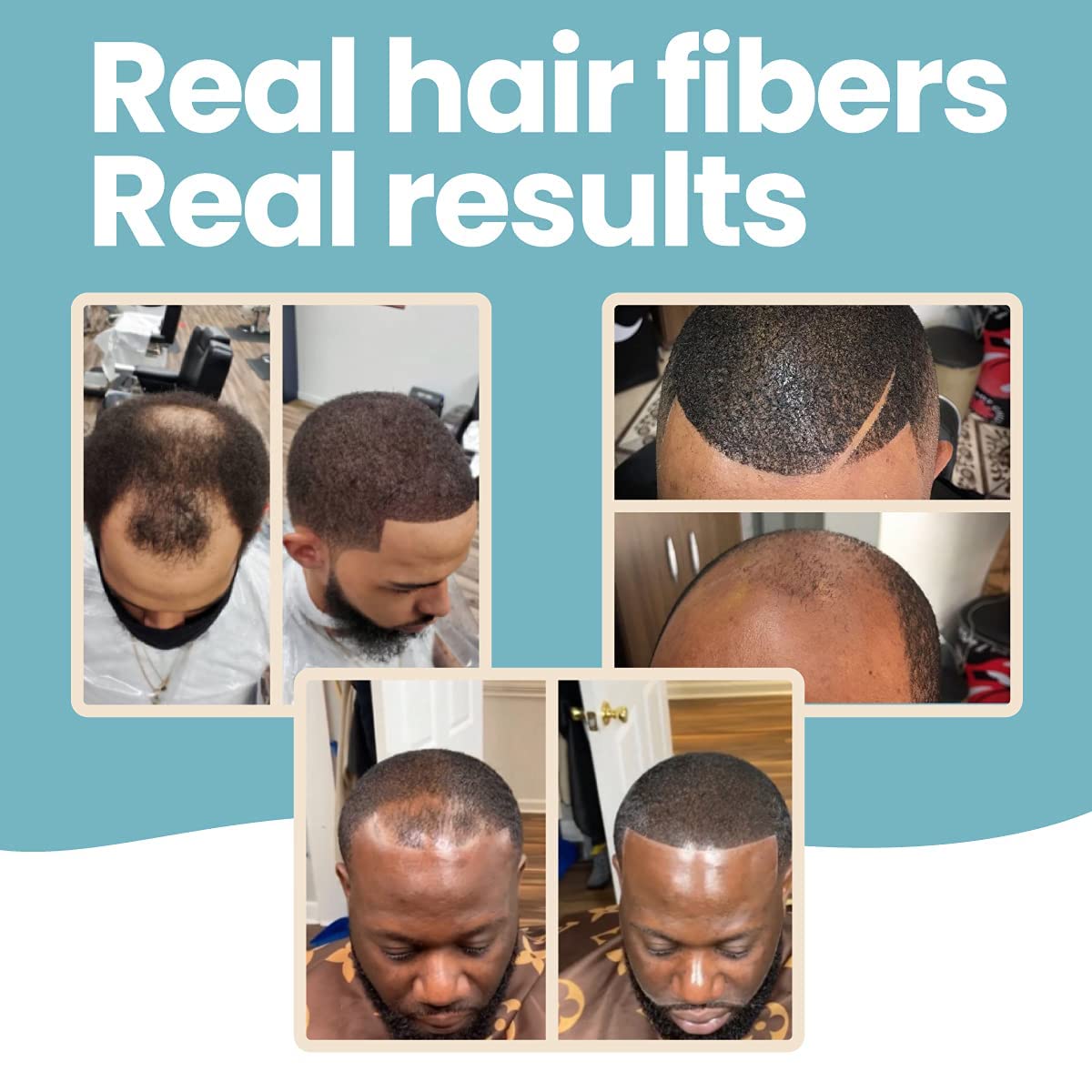 Hair Illusion all-day-hold stays in place without flaking.