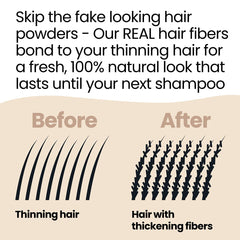 Hair Illusion beard-scar-cover allows natural patch concealment.