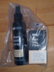 Hair Illusion natural-looking fibers blend with existing hair seamlessly