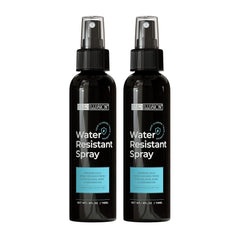Hair Illusion water-resistant spray bottle used for daily moisture defense.