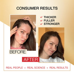 Hair Labs Biotin Peptide Hair Restore Shampoo applying massage on scalp