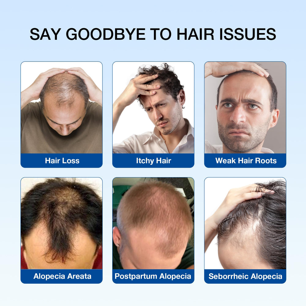 Hair Labs shampoo lathering in hand promoting scalp refresh
