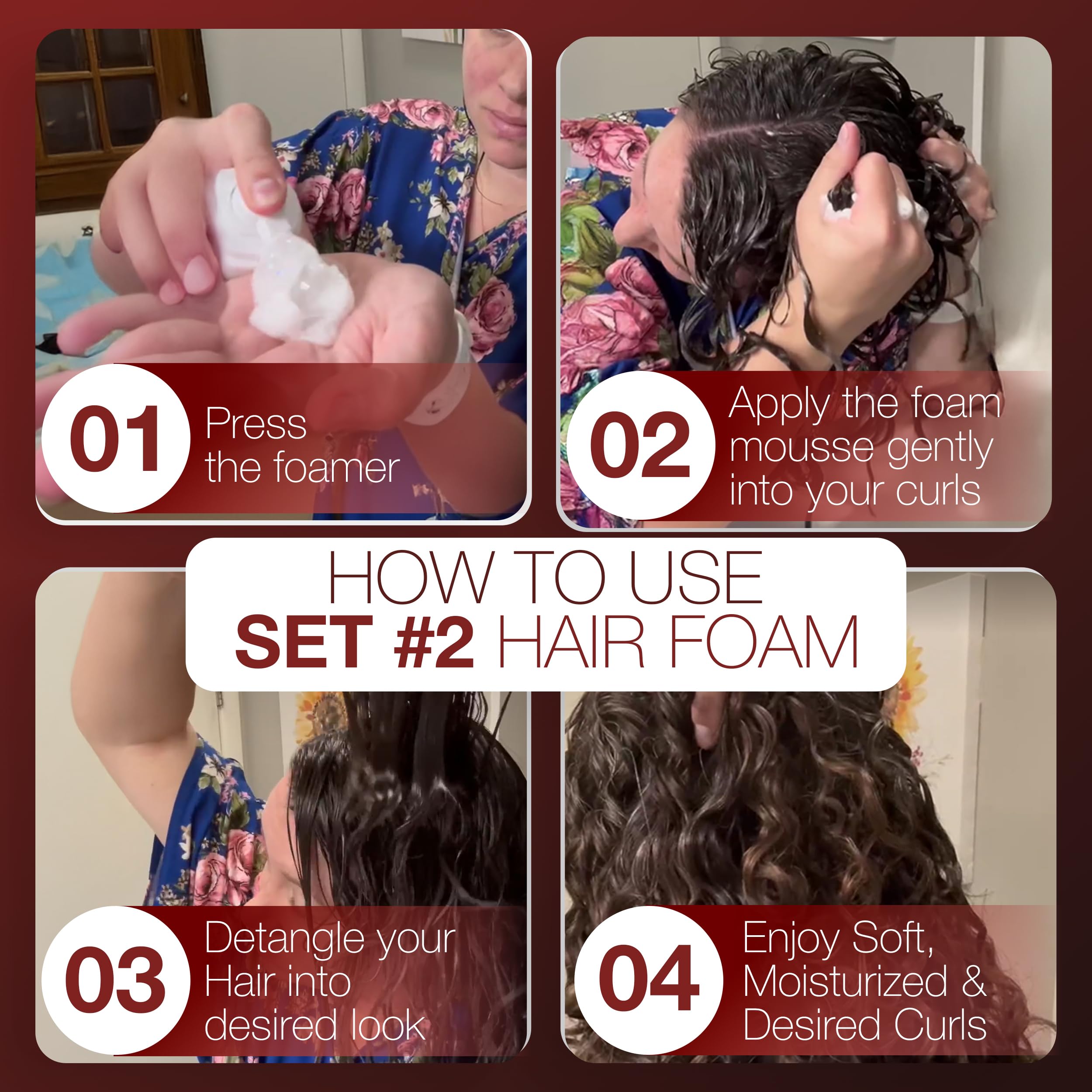 Hair Play wavy-hair mousse bottle featuring wave definition for natural texture