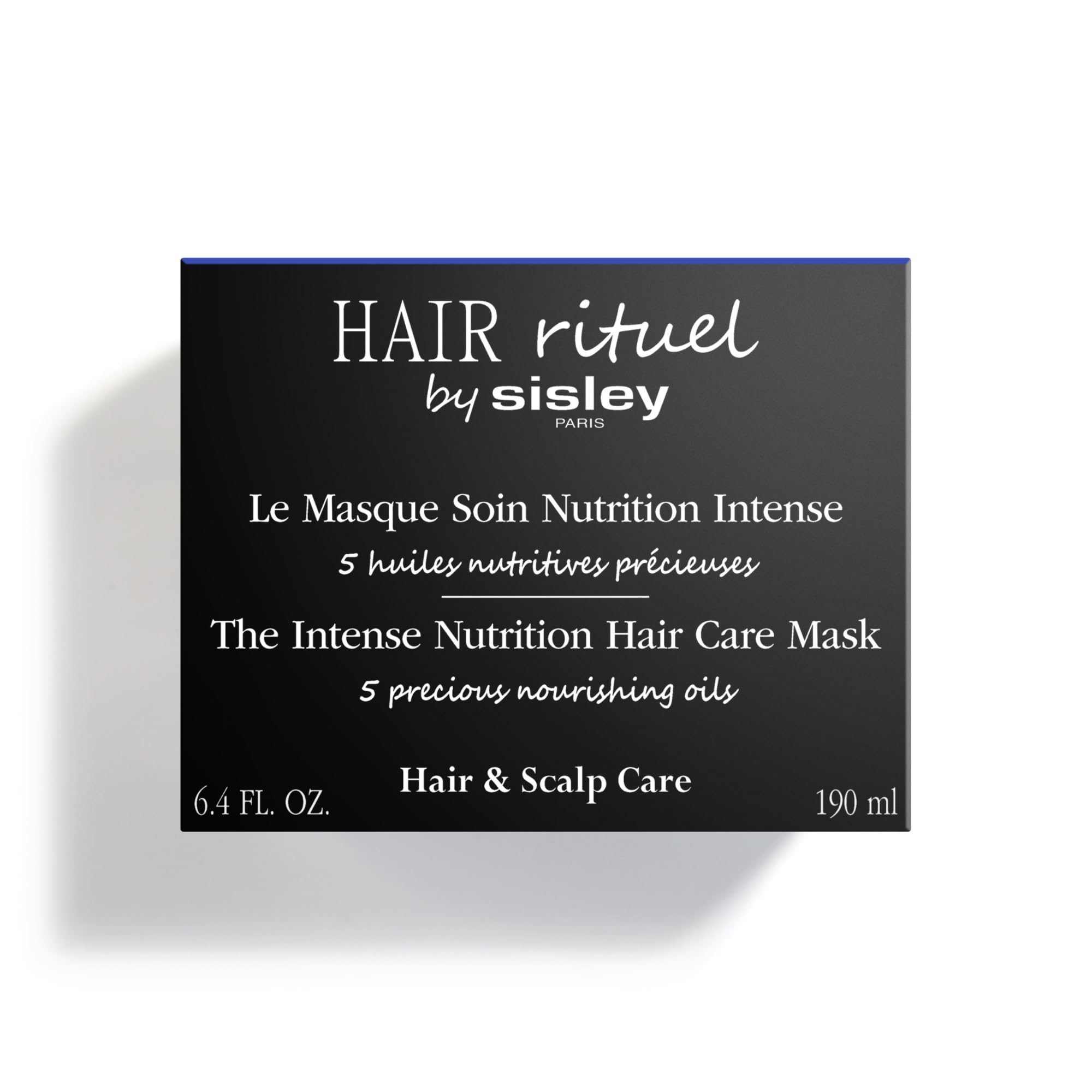 Hair Rituel by Sisley Intense Nutrition Mask results preview shows nourished hair