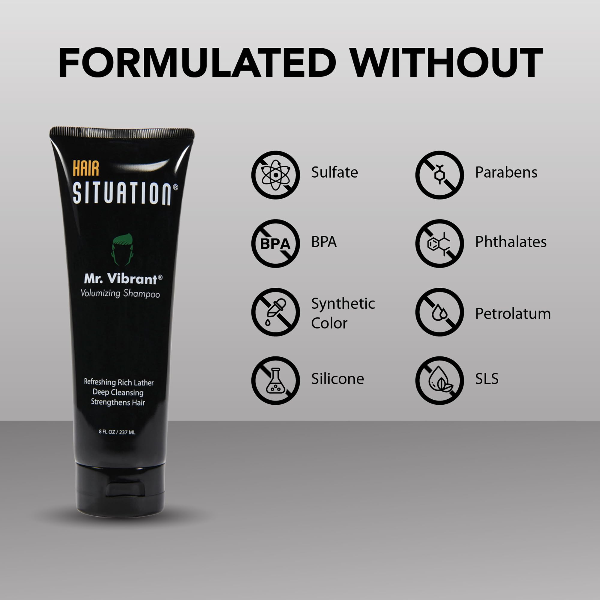 Hair Situation Grooming routine image highlights confident, polished look.