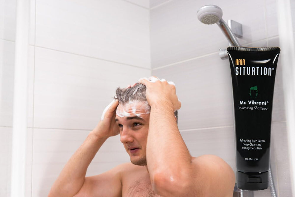 Hair Situation volumizing formula provides a thicker-looking hair texture.