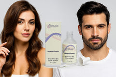 Hair Sugar 2-Deoxy-D-Ribose serum bottle for non-hormonal scalp nourishment and fuller-looking hair.