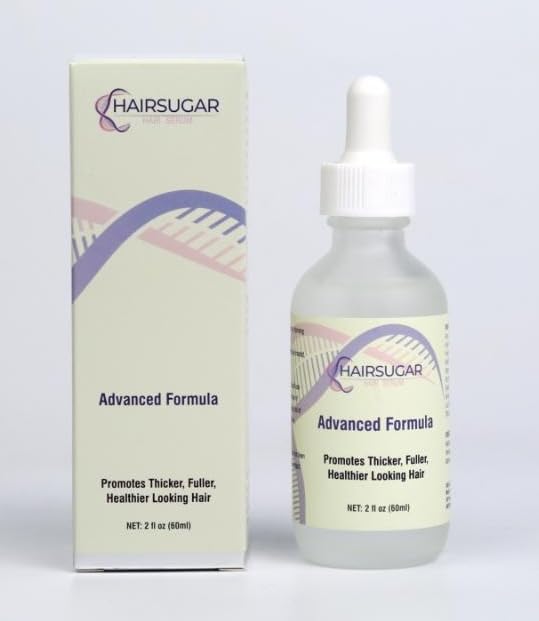 Hair Sugar beard application shot showing non-hormonal care for facial hair.