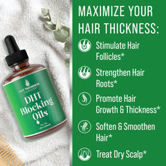 Dropper-cap detail enables controlled dispensing for scalp care.
