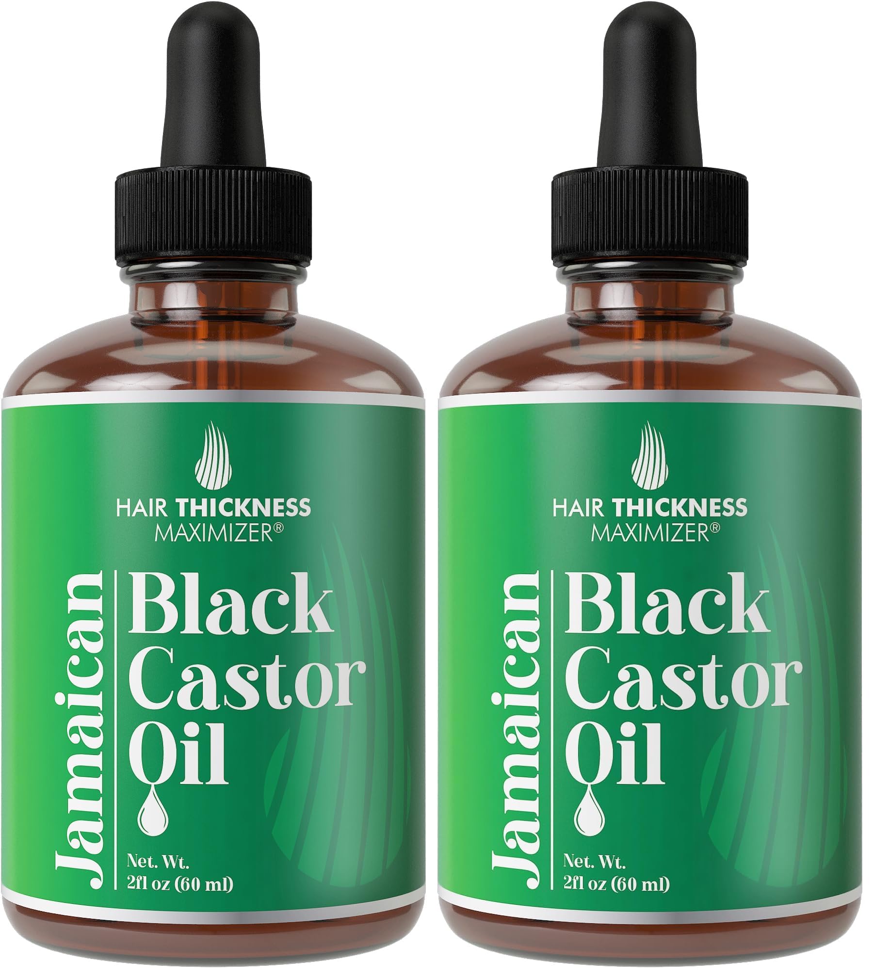 Hair Thickness Maximizer Jamaican Black Castor Oil bottle nourishing thinning hair