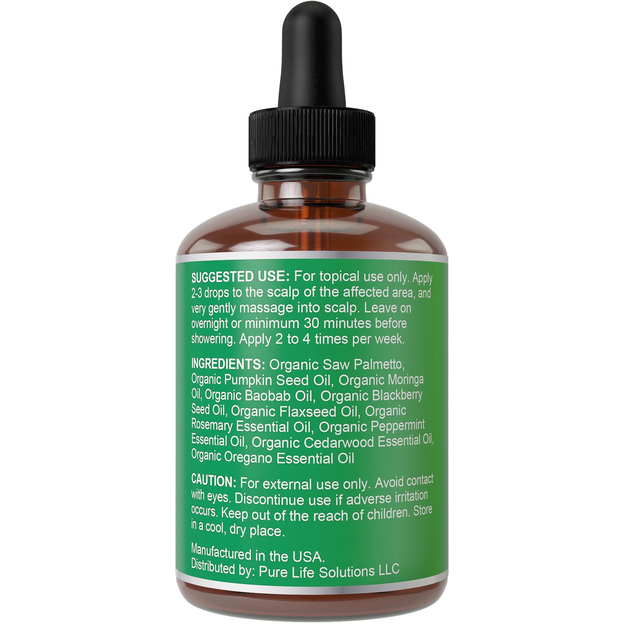 Hair Thickness Maximizer rosemary and peppermint oils nourish scalp for smoother hair.