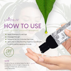 Hair to Stay rice water feature nourishing hair with moisture