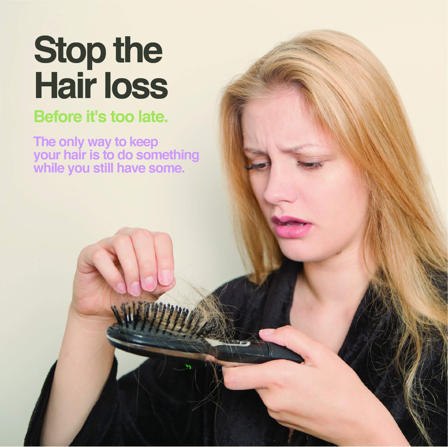 Hair to Stay SLS-free formula helps reduce irritation on the scalp