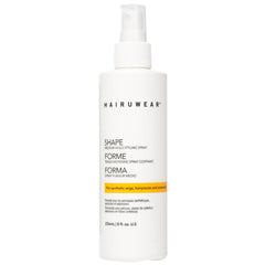 Hair u wear medium hold spray for synthetic wigs maintains flexible shape.
