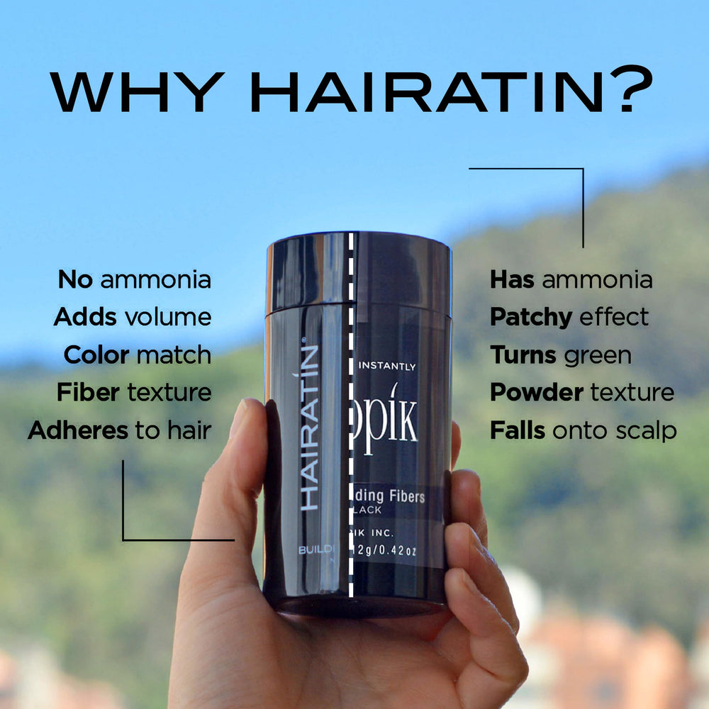 Hairatin ammonia-free formula supports safe daily use.