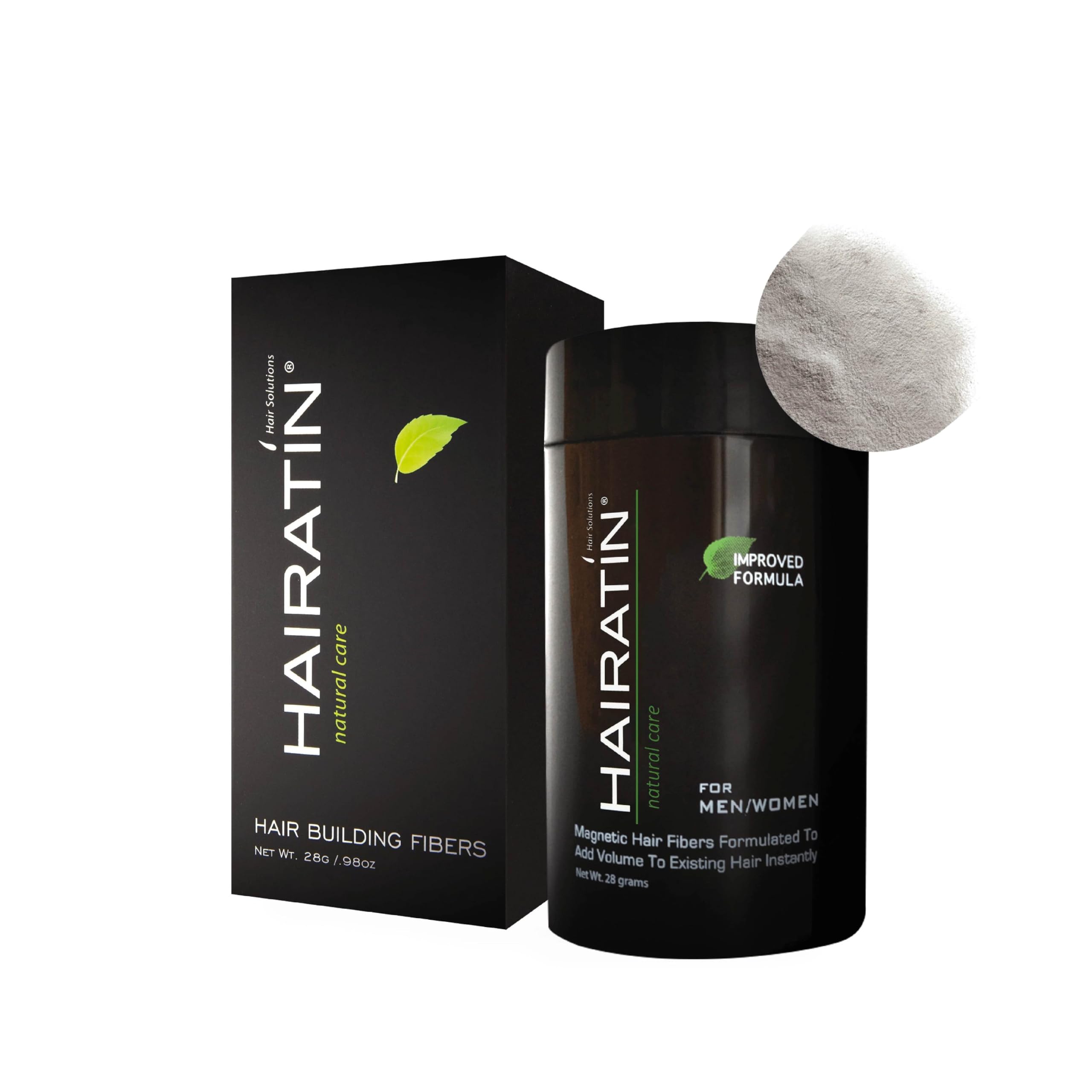 HAIRATIN bottle pour illustrates quick setup for instant volume.