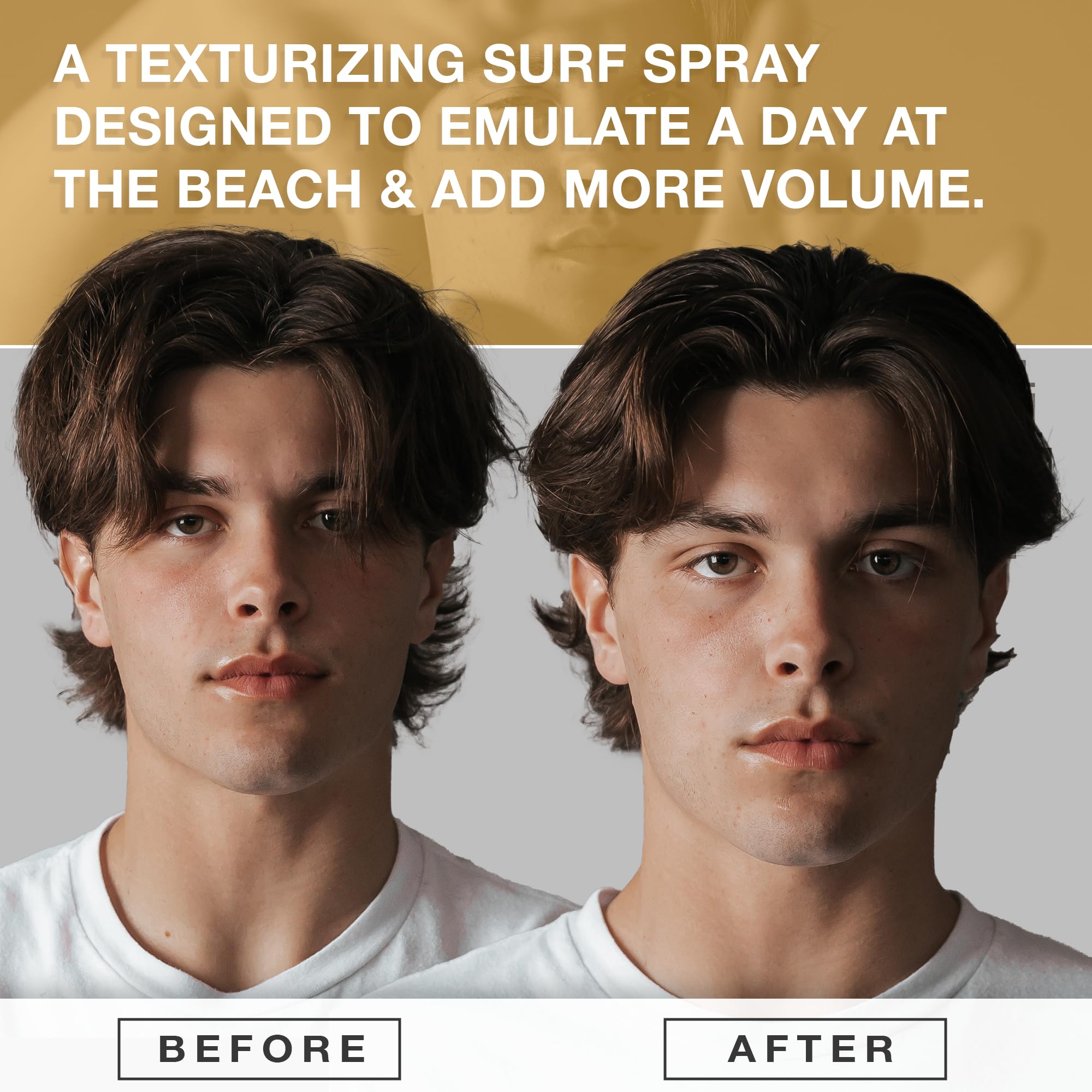 Hair Craft Co. CRVFT Sea Salt Spray textures waves for a tousled, beach-ready look.