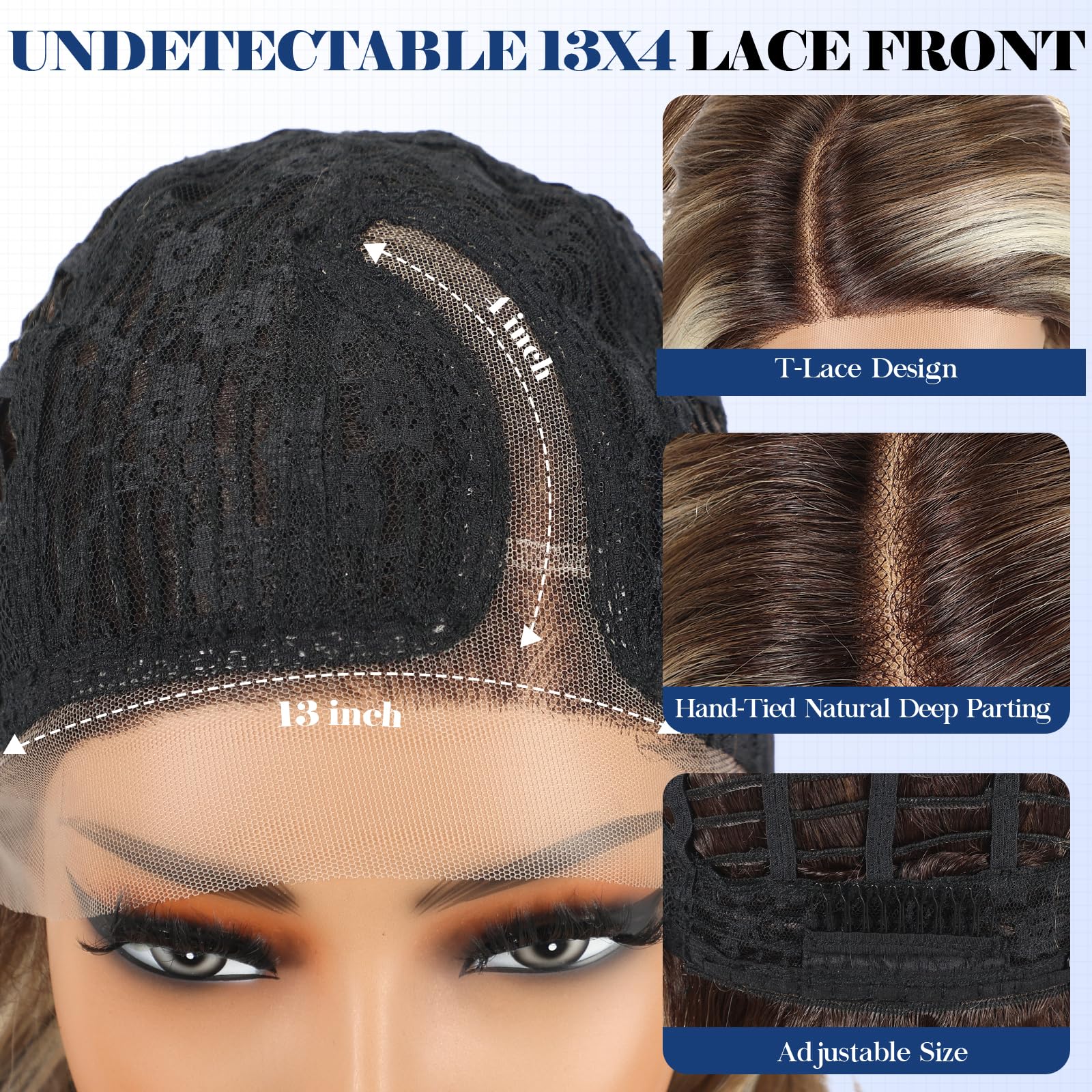 HairCube 16-inch shoulder-length wavy wig offering versatile styling for day or evening looks.