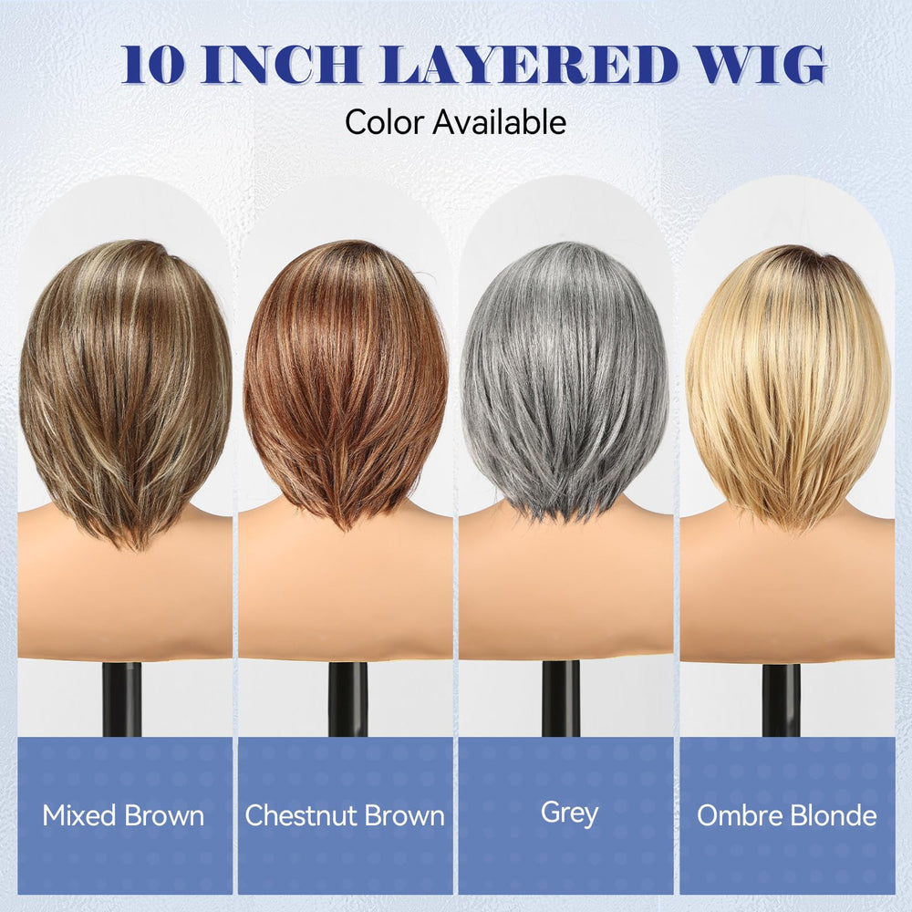 HairCube daily-use wig provides versatile styling for work, home, or events